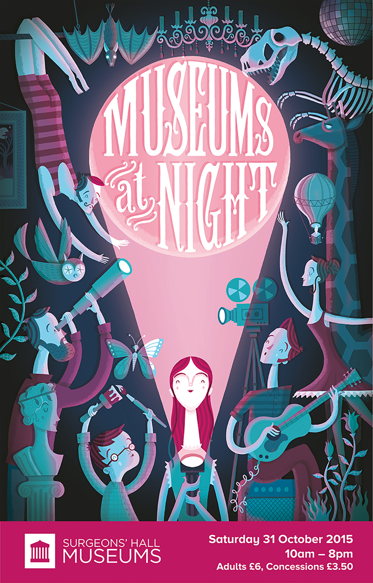 Museums At Night Portrait Image By Stuart Kolakovic