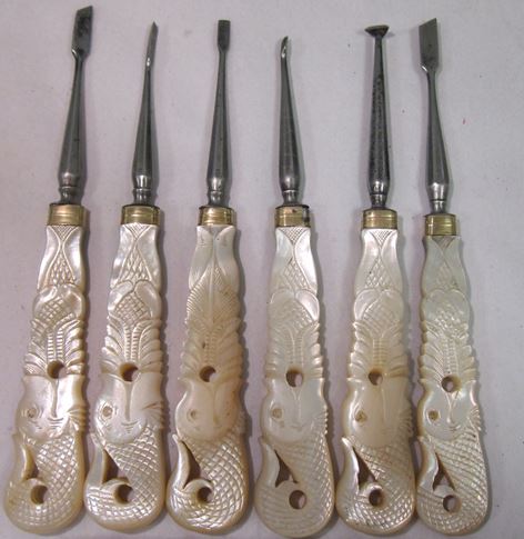 Mother of Pearl Dentistry Instruments